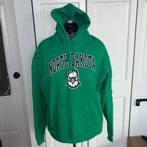Champion Green North Dakota Hoodie